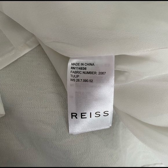 Reiss mint green mini skirt size 10 NWT - Picture 5 of 8